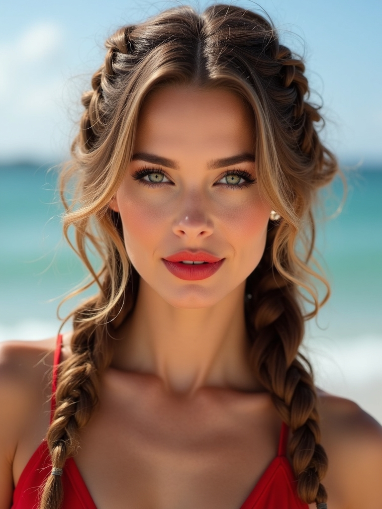 effortlessly chic vacation hairstyle