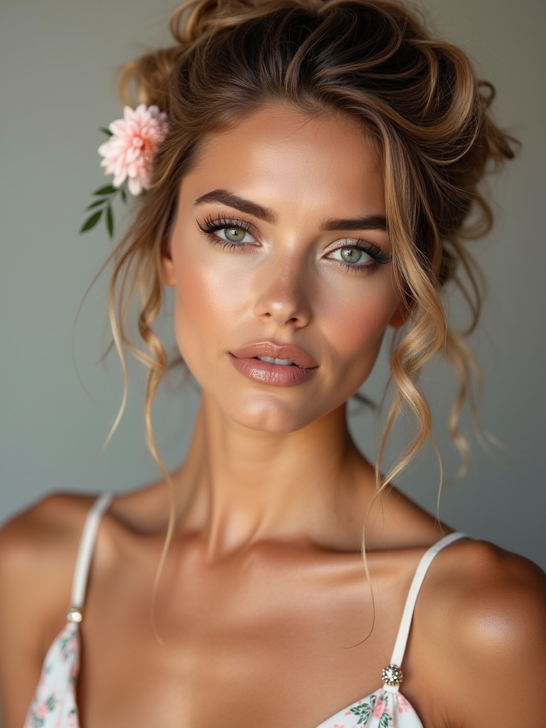 elevate updos with accessories