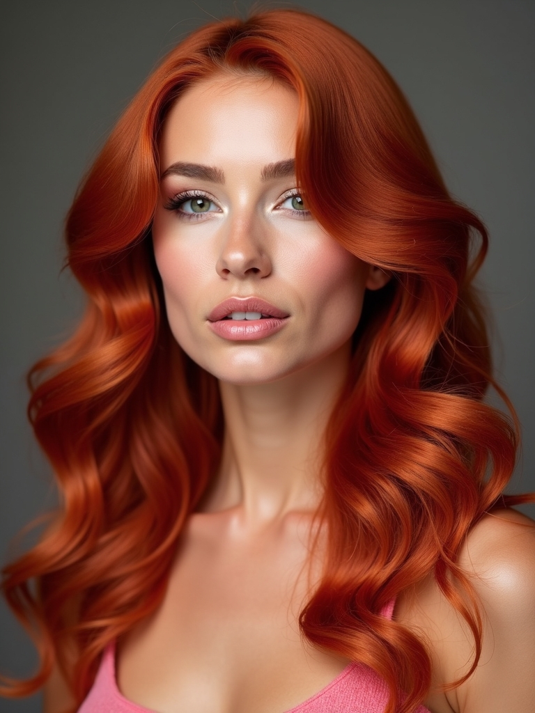 fresh playful red vibrancy