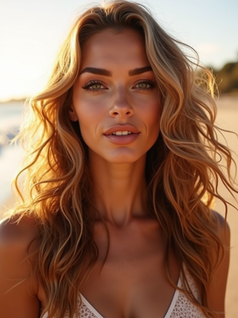 gentle heat for beachy waves