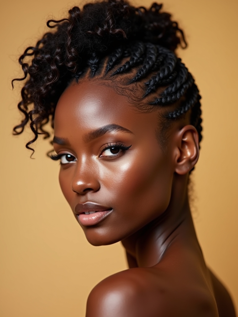 gentle styling for shine