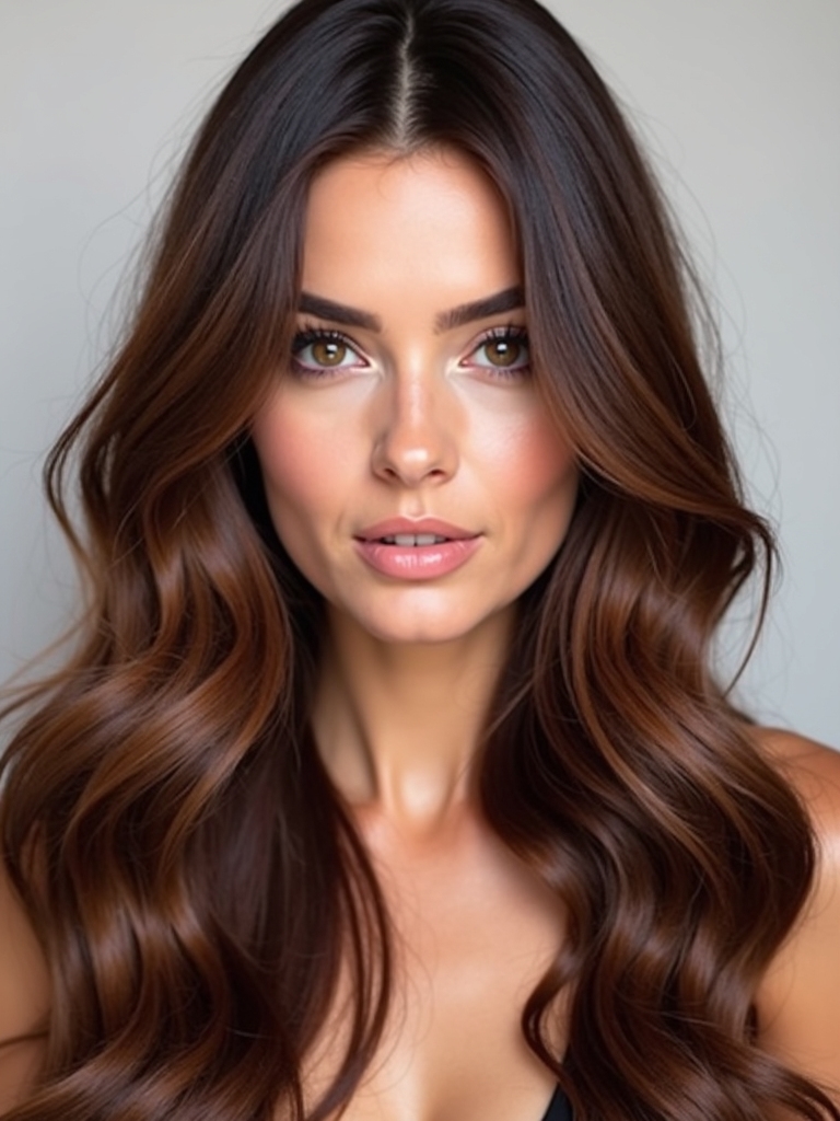 glossy toasted chestnut dimension