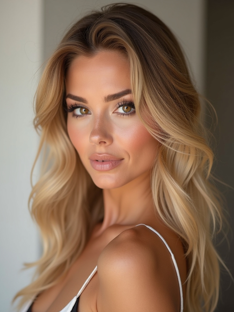 honey and caramel highlights