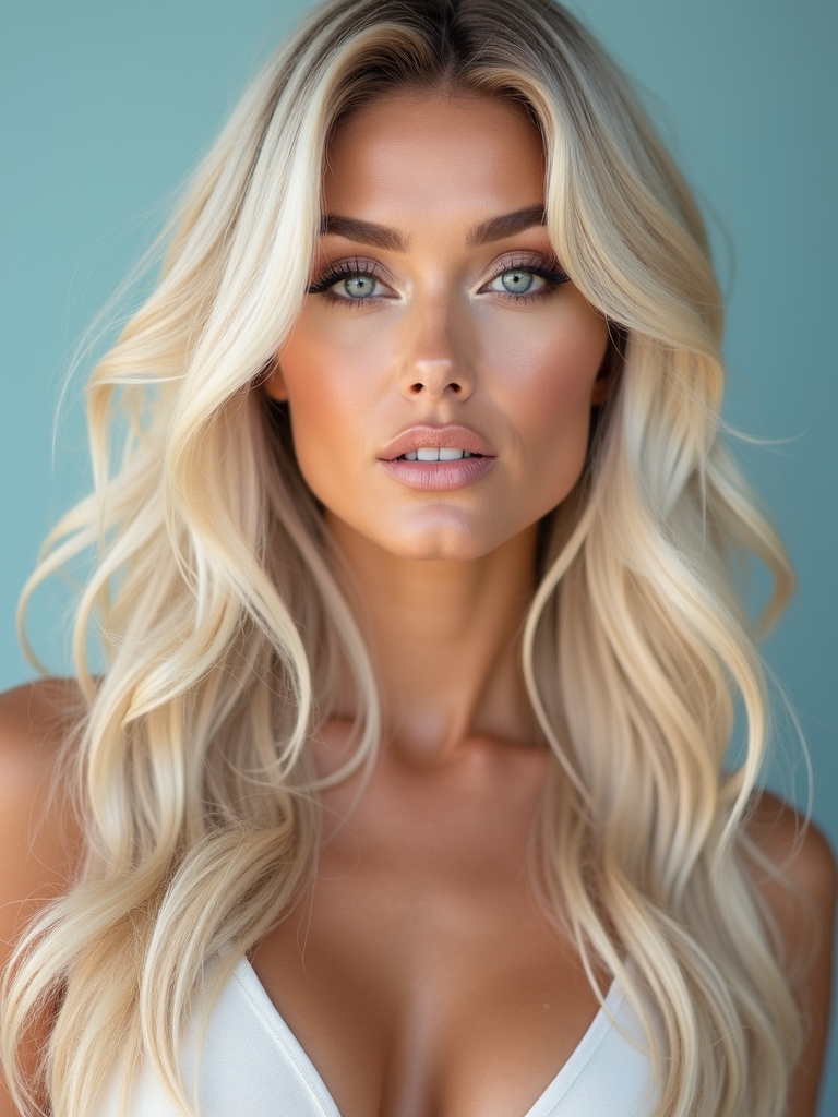 ice blonde spring vibes