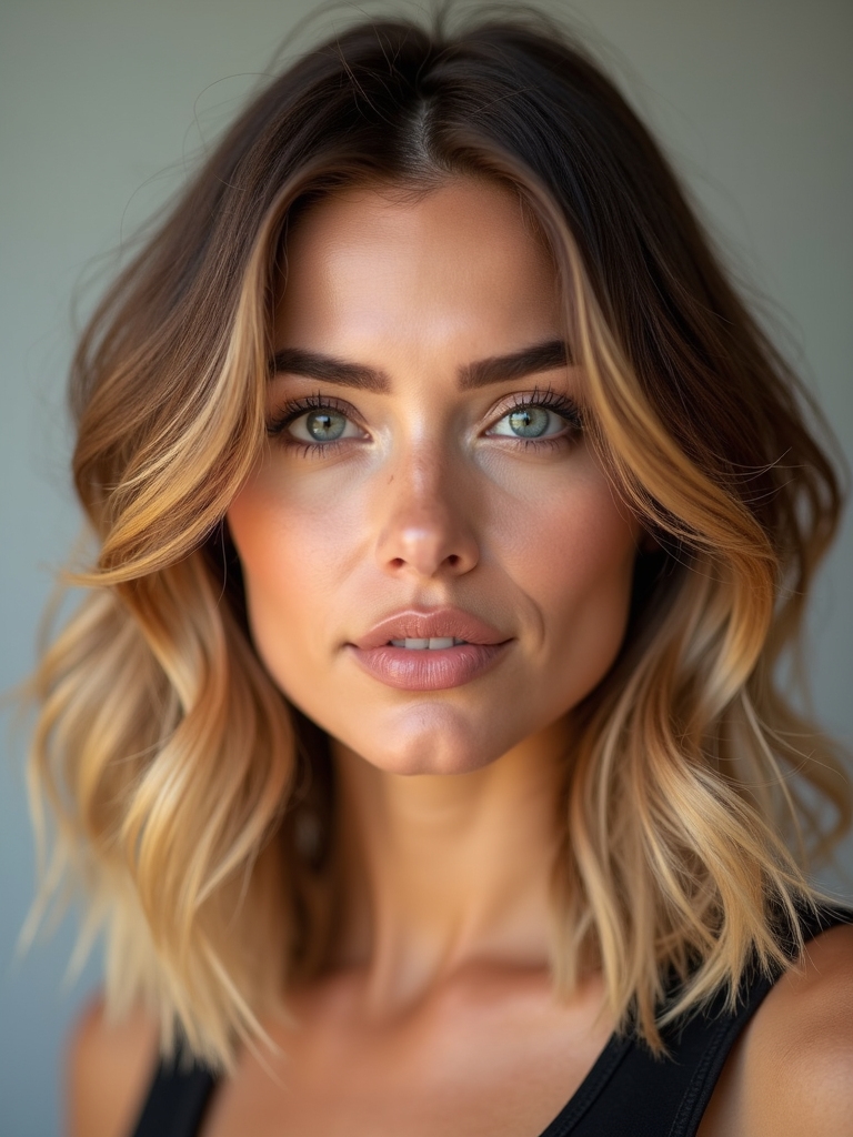 jawline enhancing shoulder length cuts