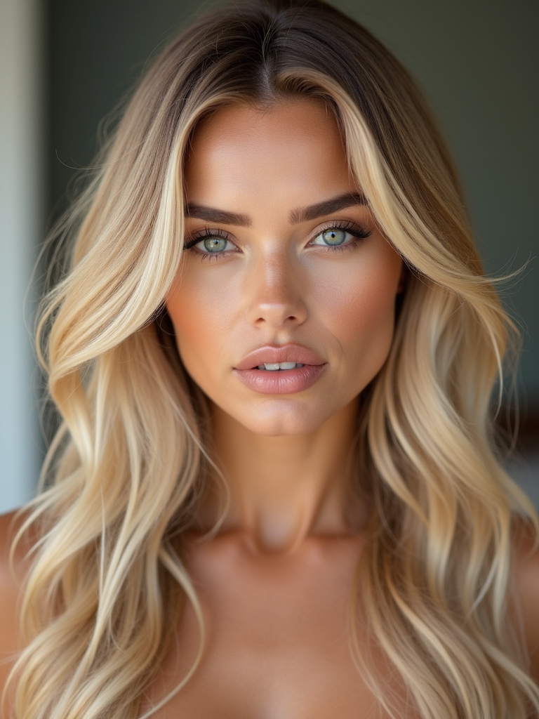 light blond shade harmony