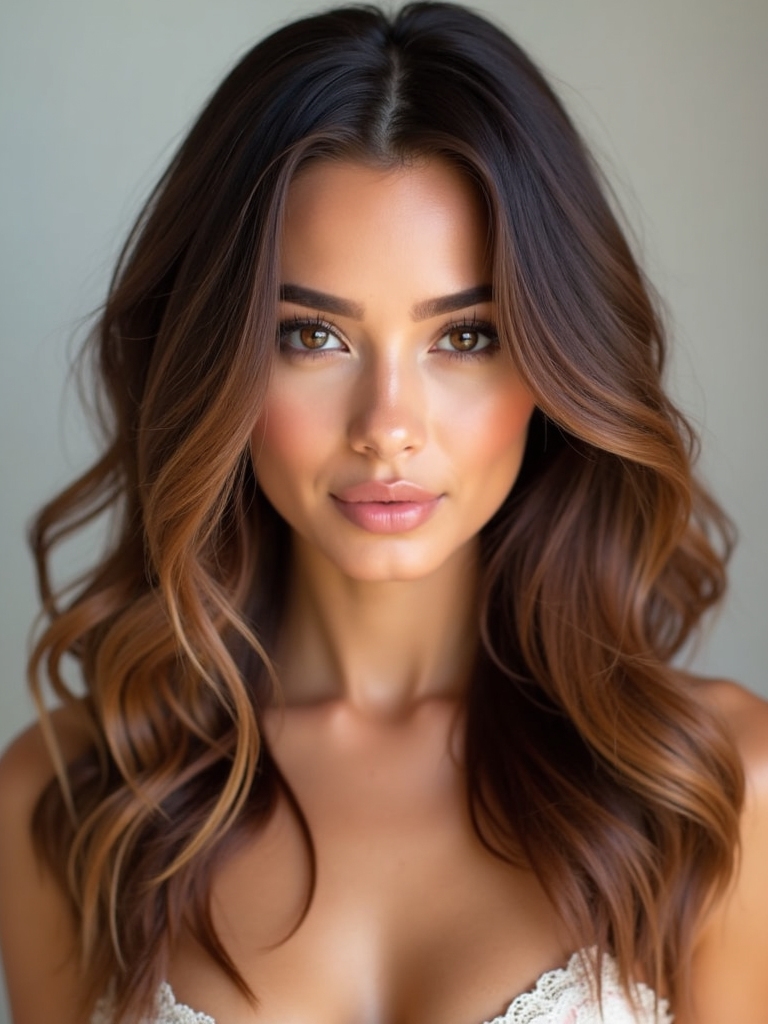 light caramel spring highlights