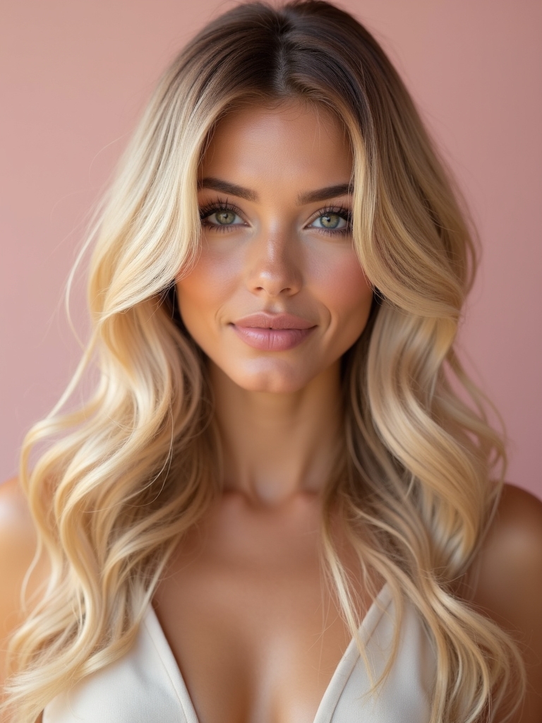 luminous warm hair palette