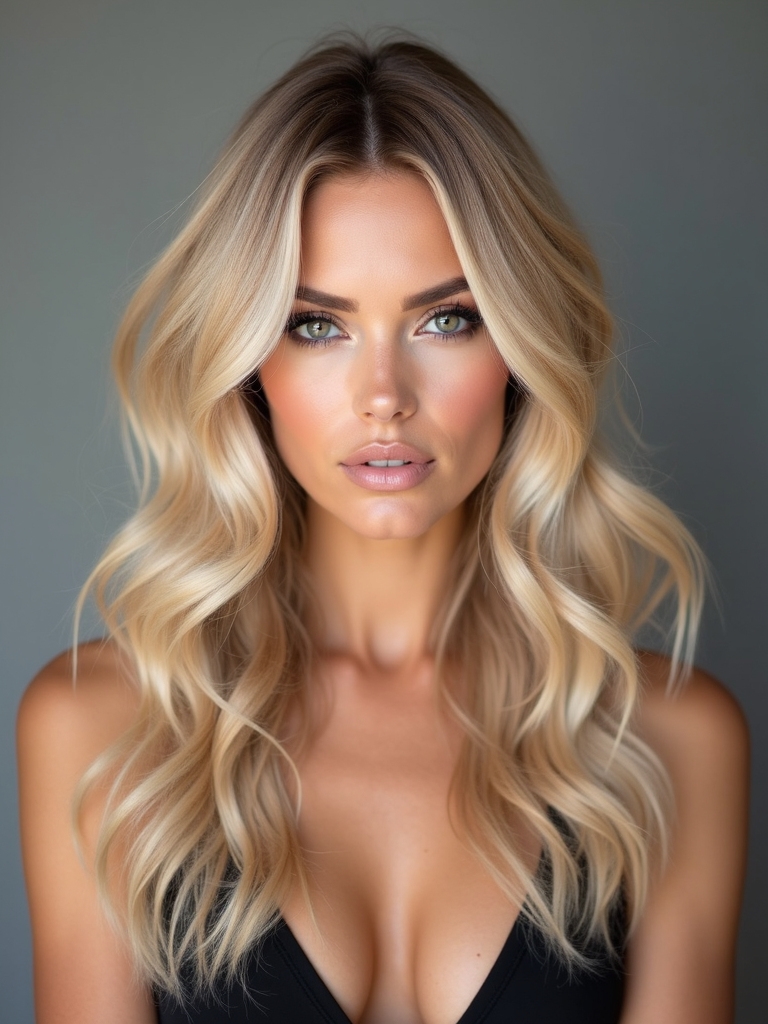 melted blonde hair colors