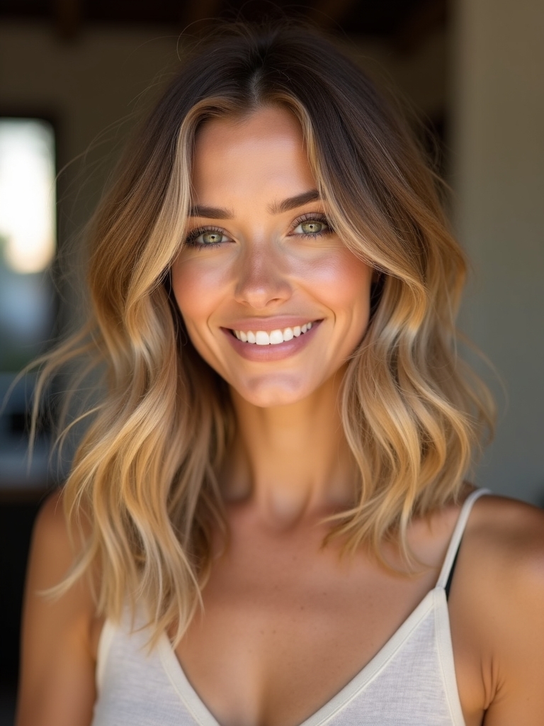 parting styles for jawlines