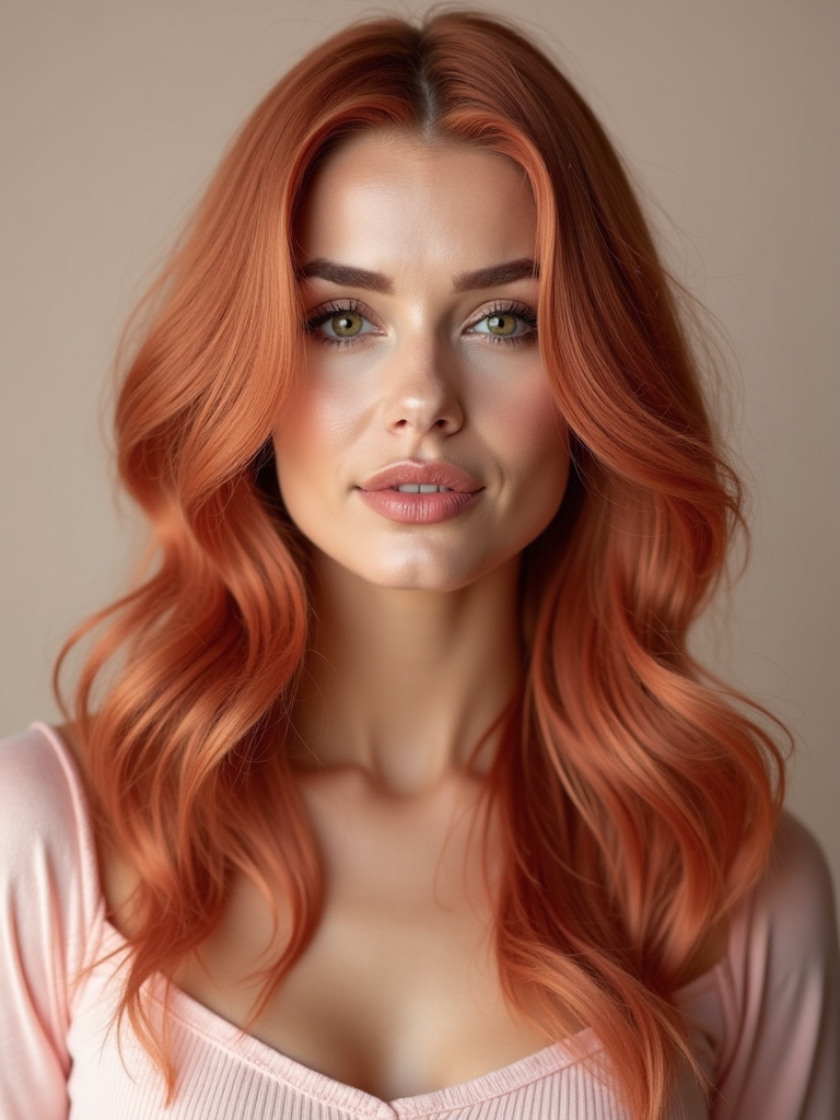 rosy copper shades flatter warmth