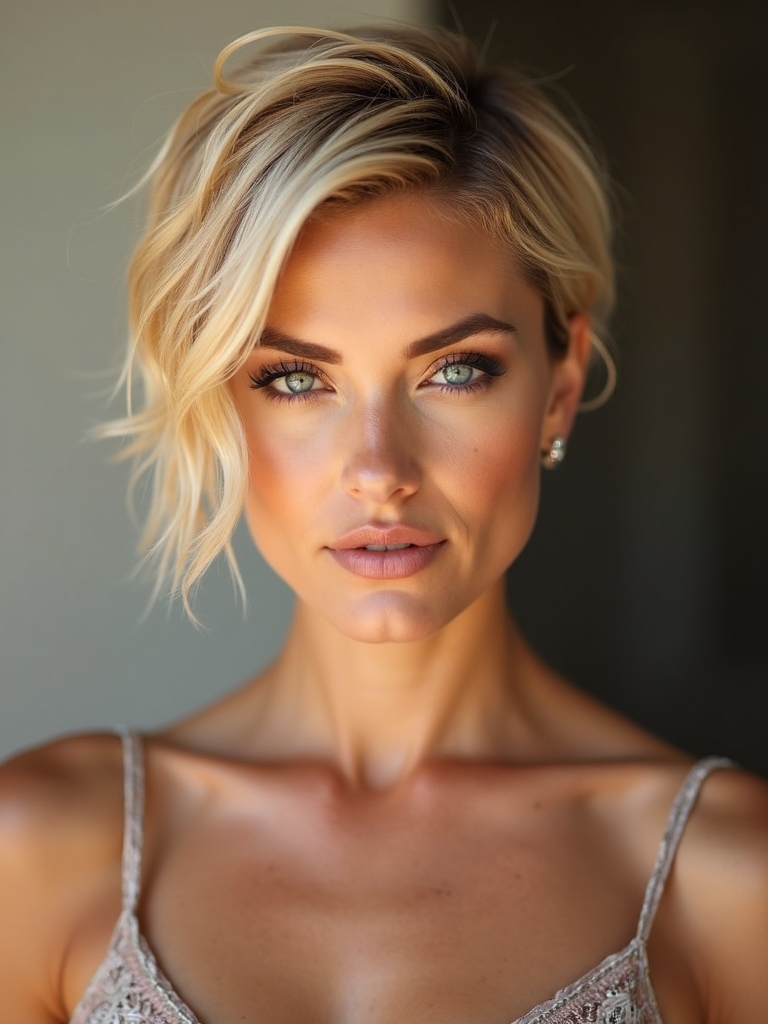 short hair color maintenance