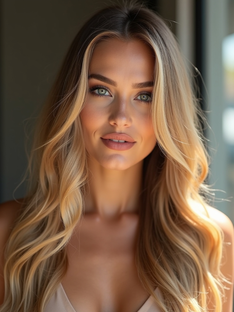 silky straight hair routine