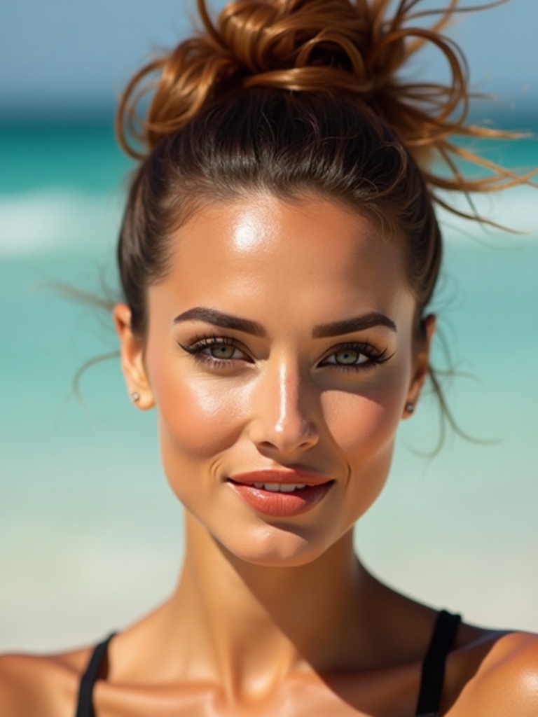 sleek summer ready updos