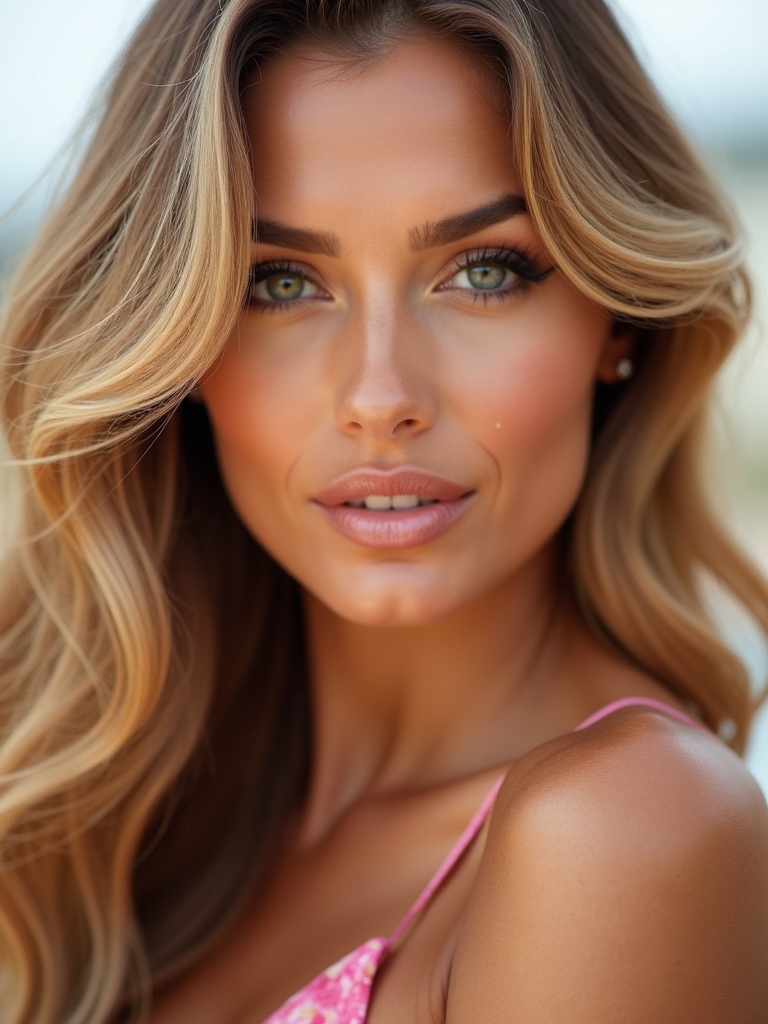 soft balayage spring warmth