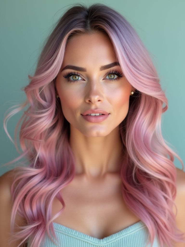 soft pastel color accents