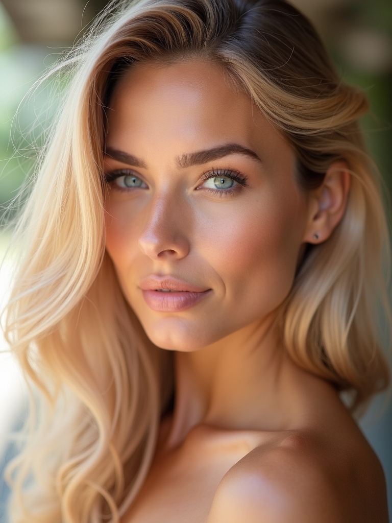 soft peach for fair complexion