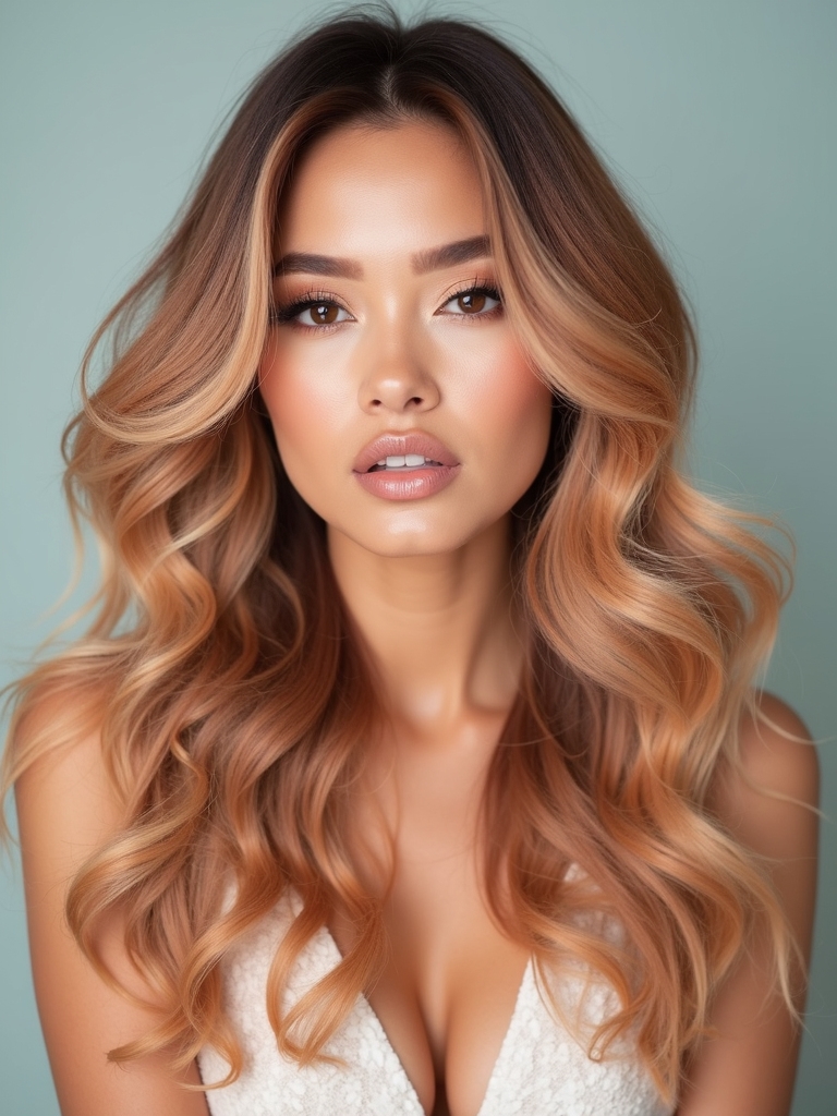 spring hair color selection