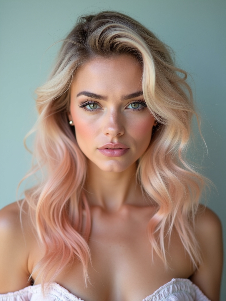 subtle pastel color enhancement