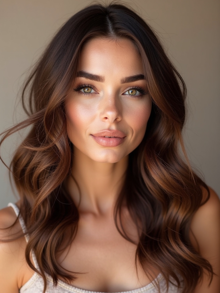 sun kissed caramel hair highlights