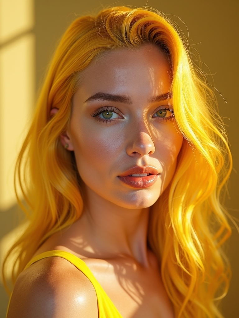 sun kissed citrus glow highlights