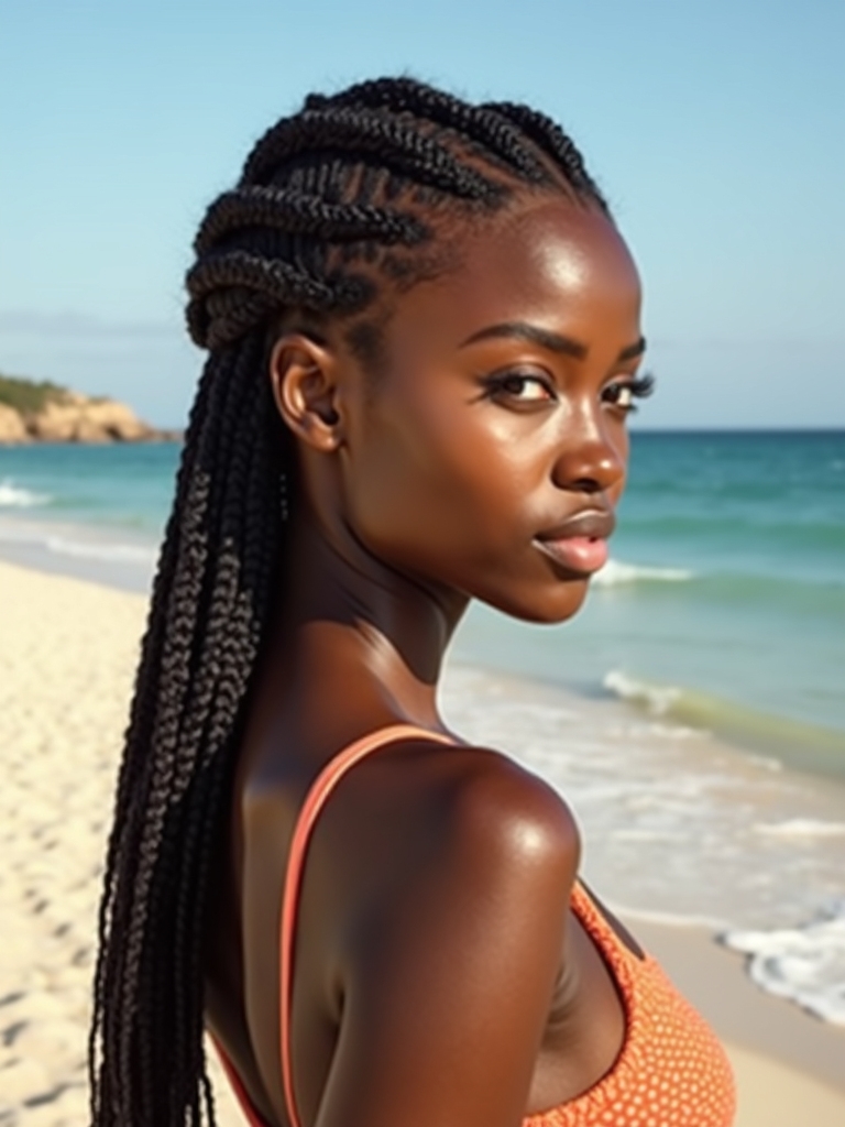 sun proof protective braids tips
