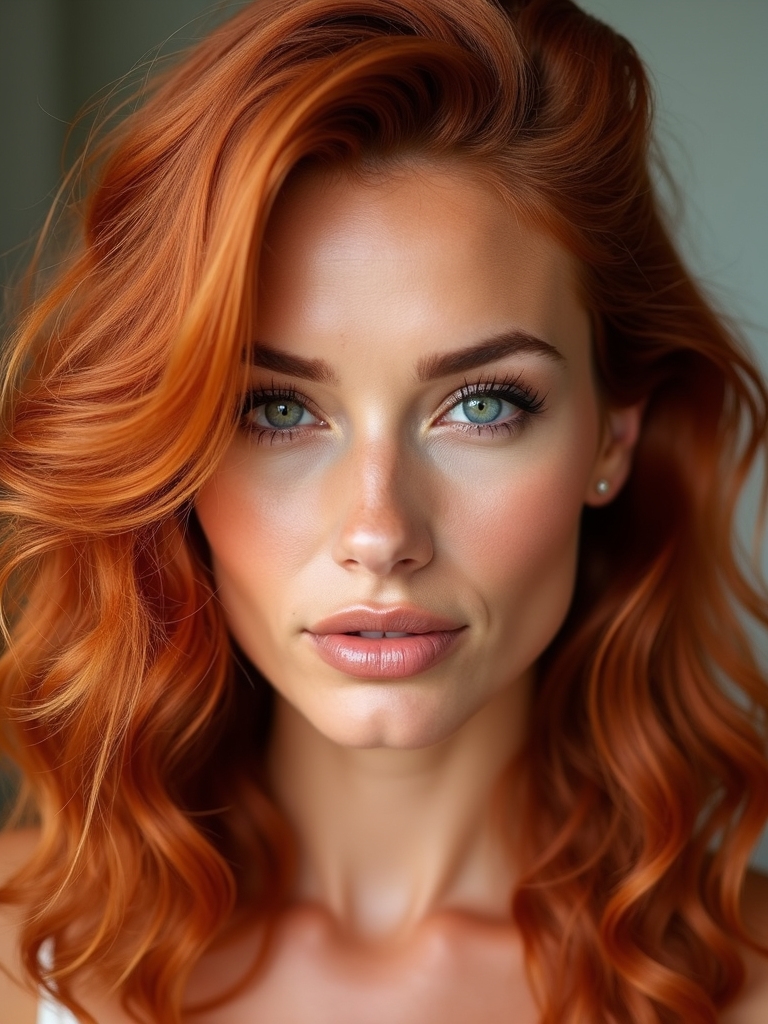 sunlit copper hair trend