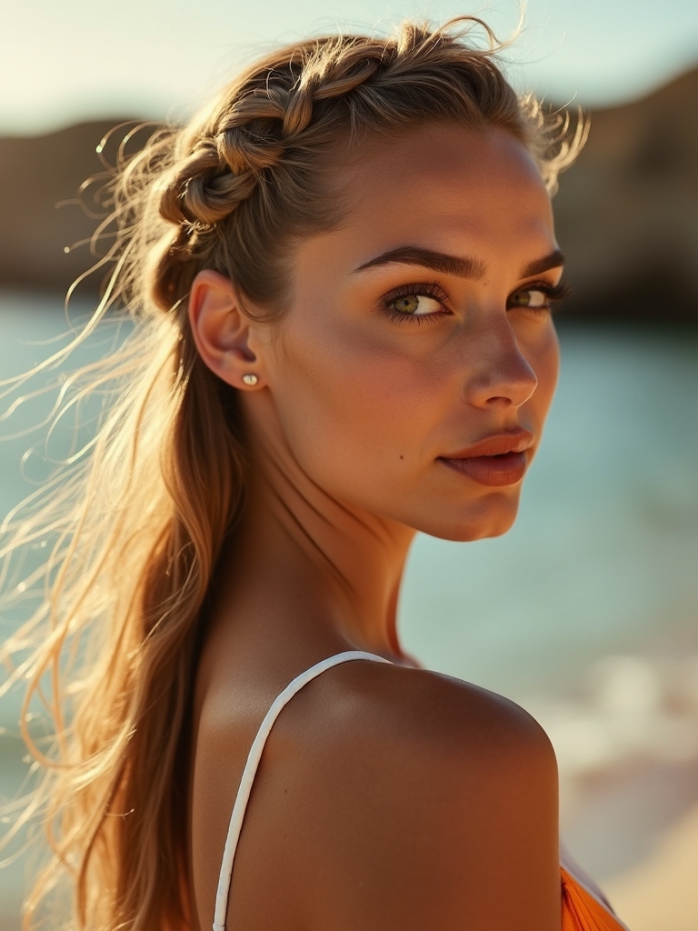 sweat proof summer braids