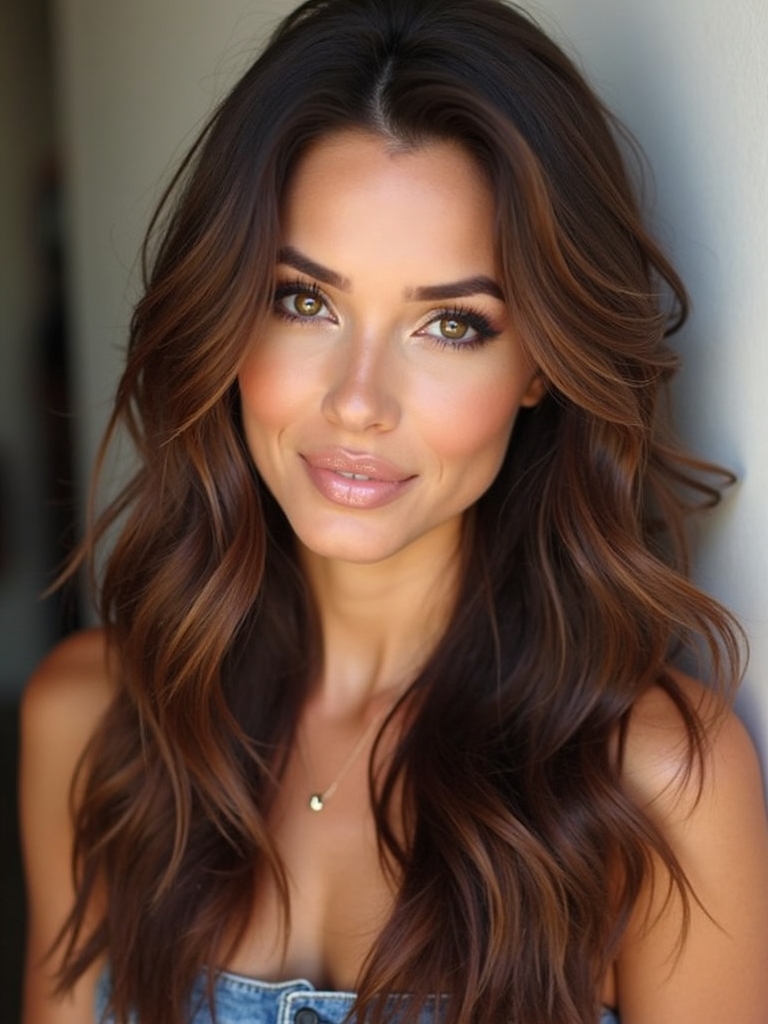 versatile flattering spring brunette