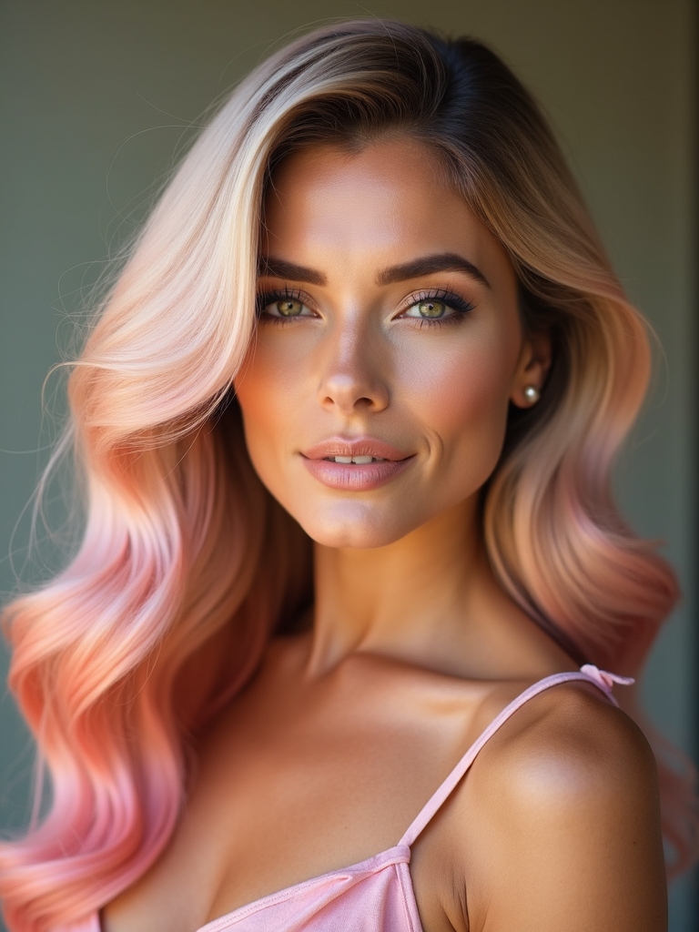 vibrant clear spring hair