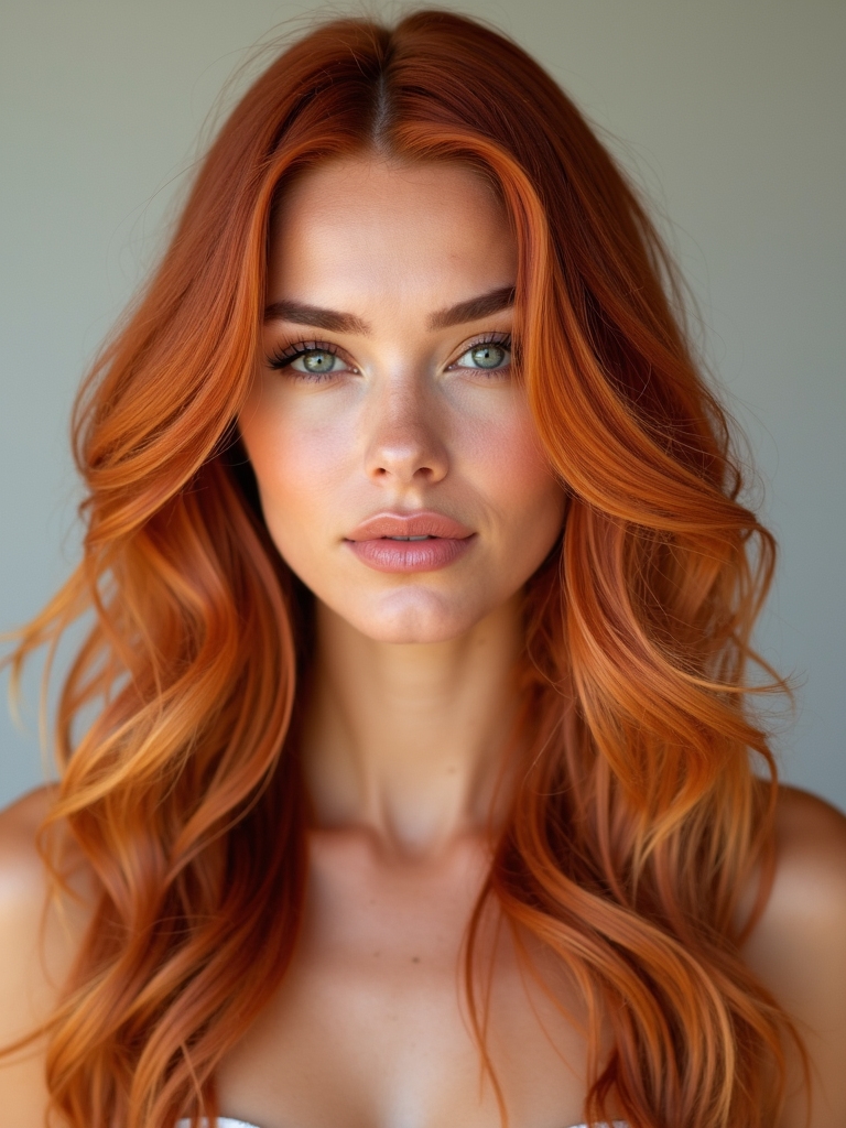 vibrant summer red hues